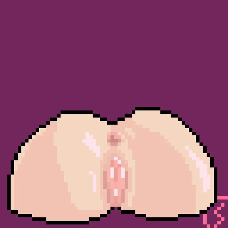 Thumbnail Minimalism in Art: 'Just an Ass' by RobotM64 | PixelArtNSFW