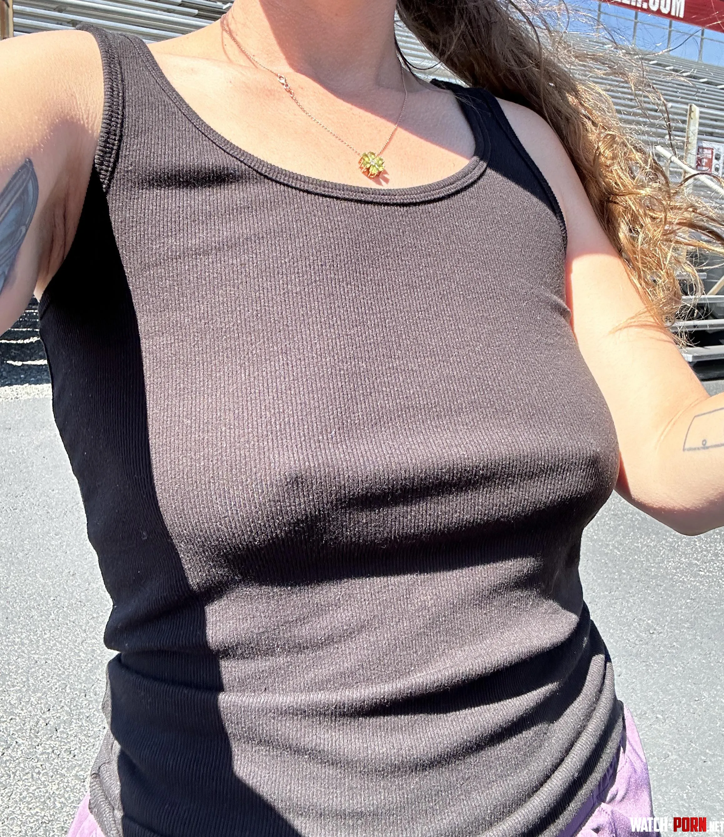 It’s too hot out to wear a bra by Colbi_summer