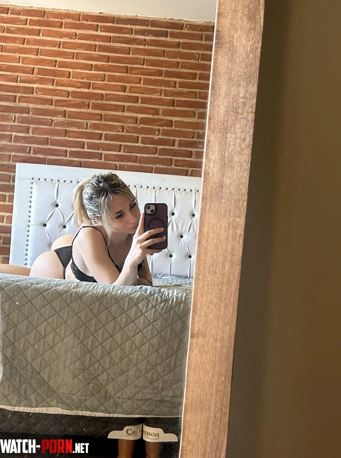 Your favorite slut in the dorm dripping for cock by Familiar-Fee-8596