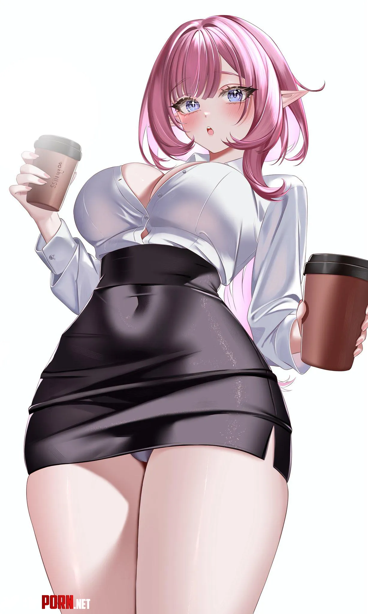 Elysia with cup (ssiiiyyaa) by elegantloveglimmer