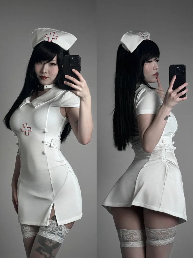 Thumbnail Nurse Tifa Cosplay by dystorra: A Look at Cosplaygirls