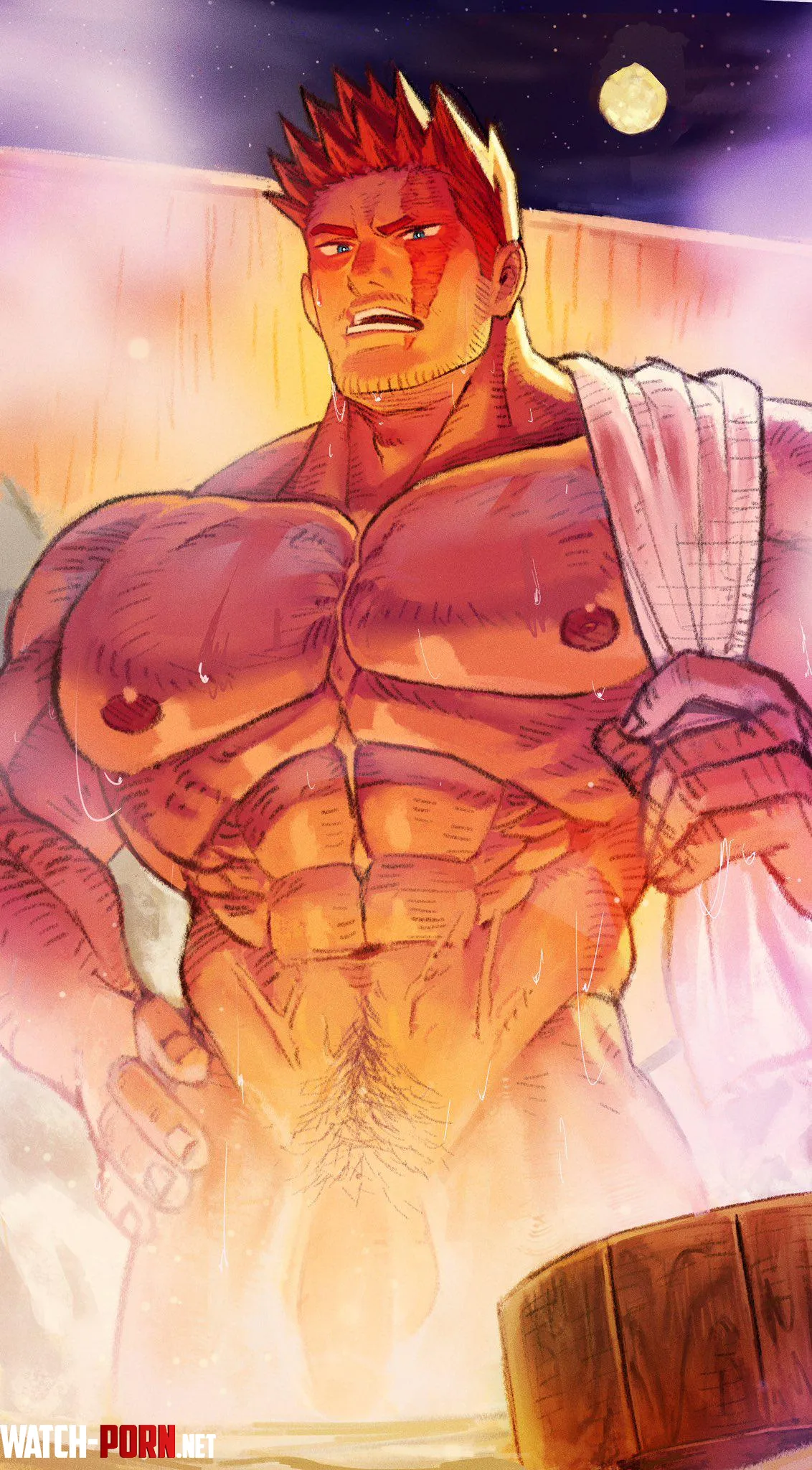 Sexy bara daddy Todoroki (maju_5427) by EternalSnow05