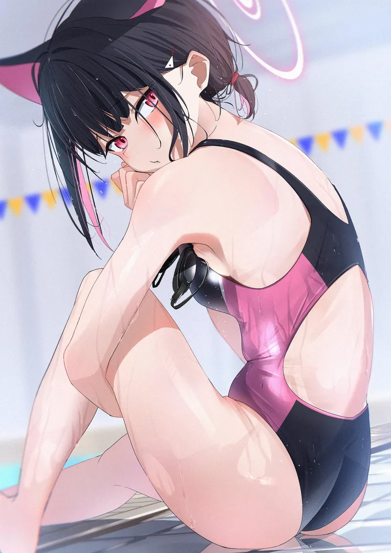 Thumbnail Kazusa [Blue Archive] by McKnight94 | SwimsuitHentai Content