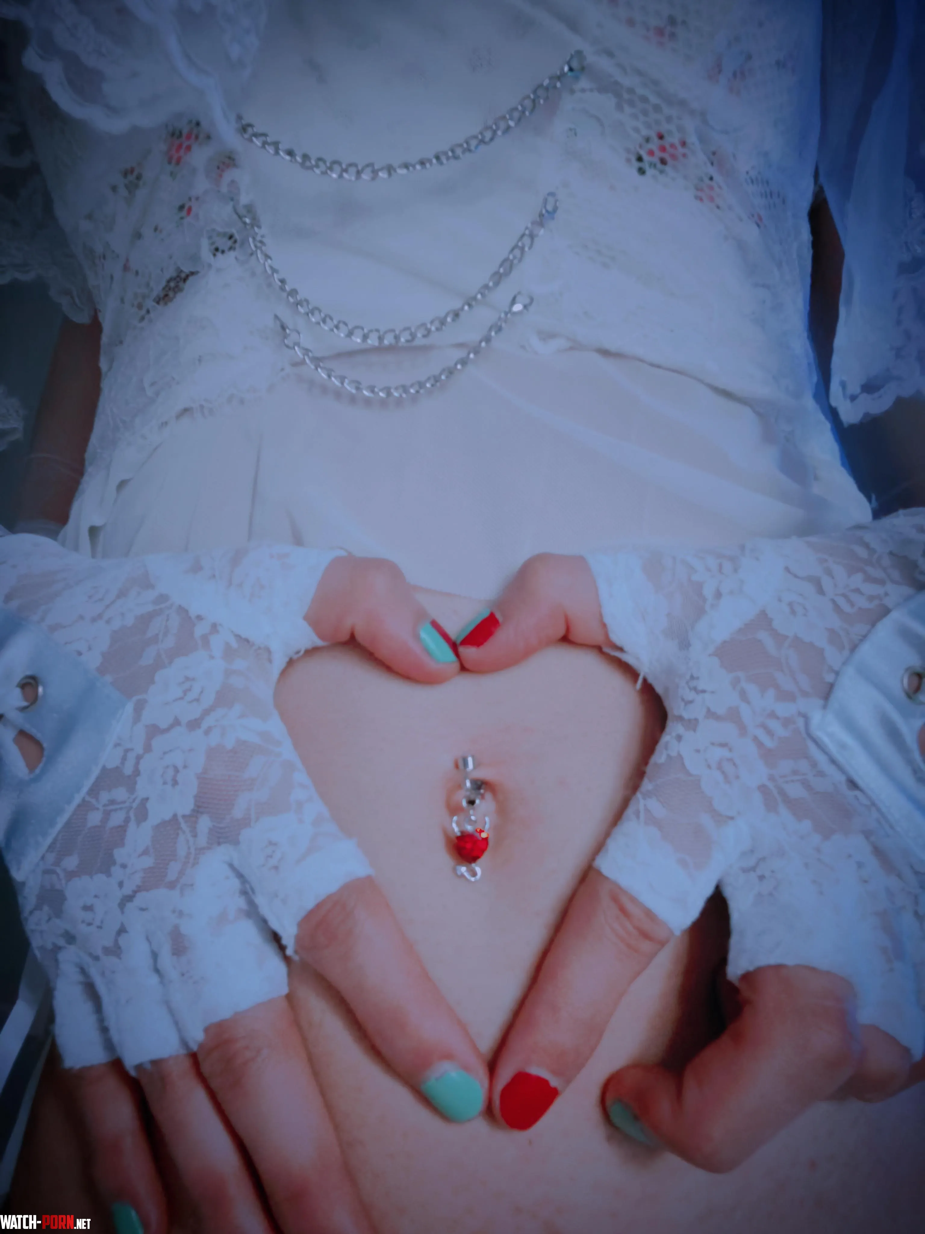 Wife bellybutton by Eredin_Makuma