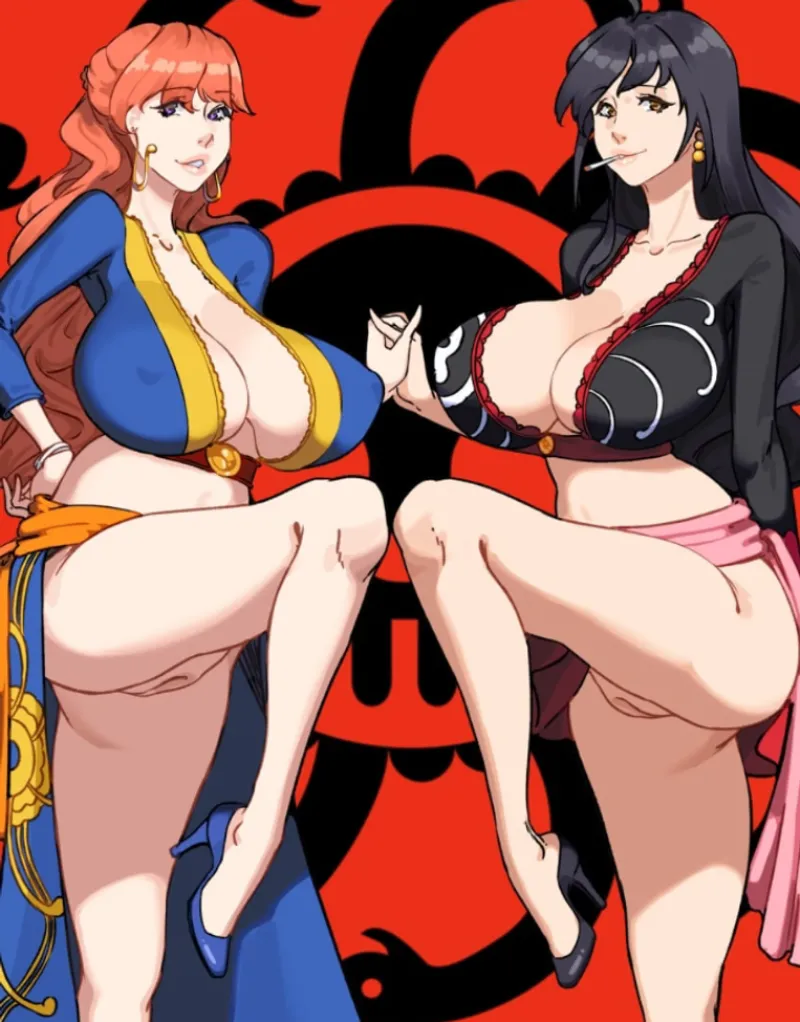 Thumbnail funpiece Intrigue: Gloriosa and Shakky's mature pussies by Nami_is_the_best_2