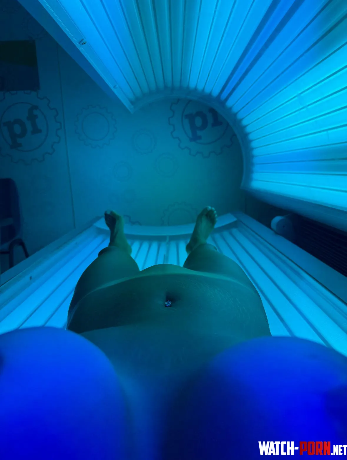 A view from the tanning bed. by FunInKc816