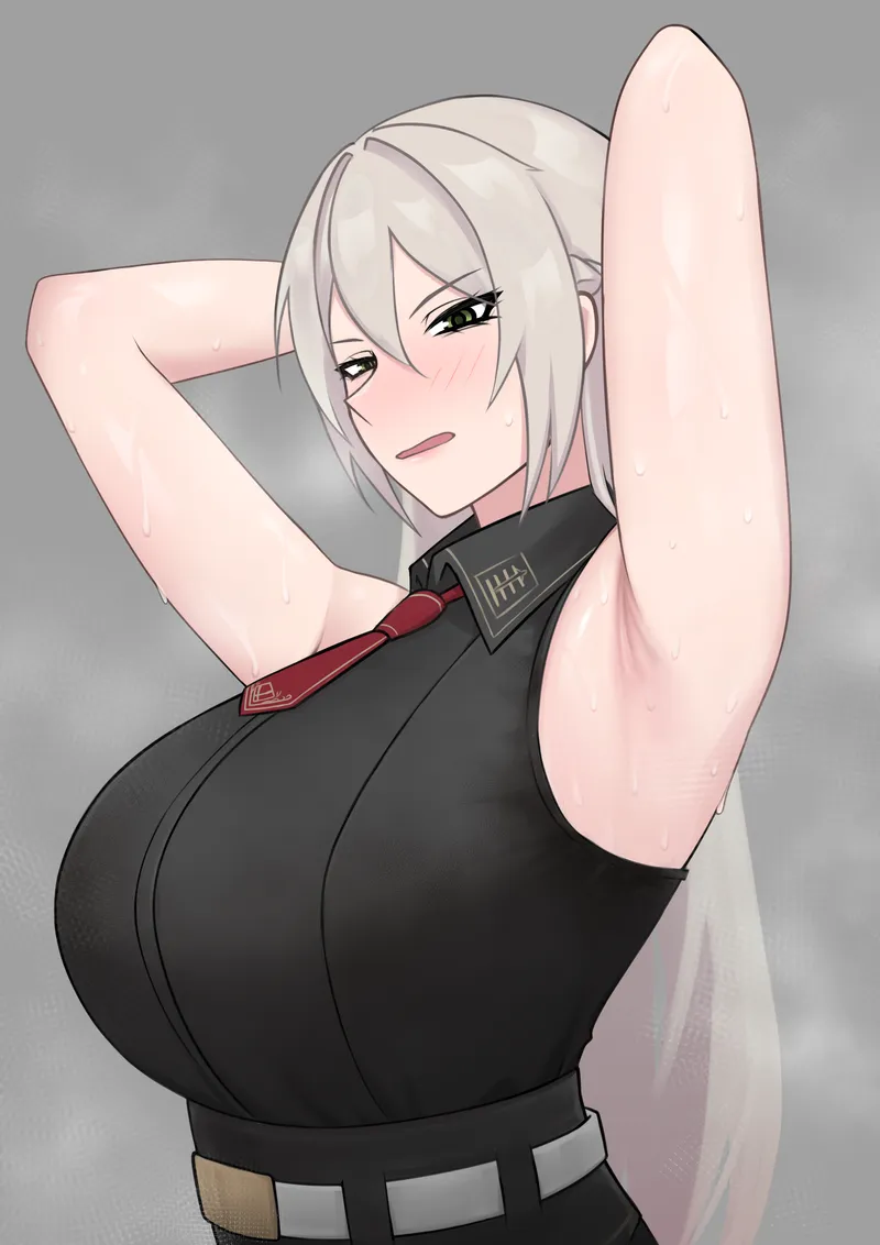 Thumbnail Love Temperamental Women with Smelly Pits by Level-Ad5048 | animearmpits