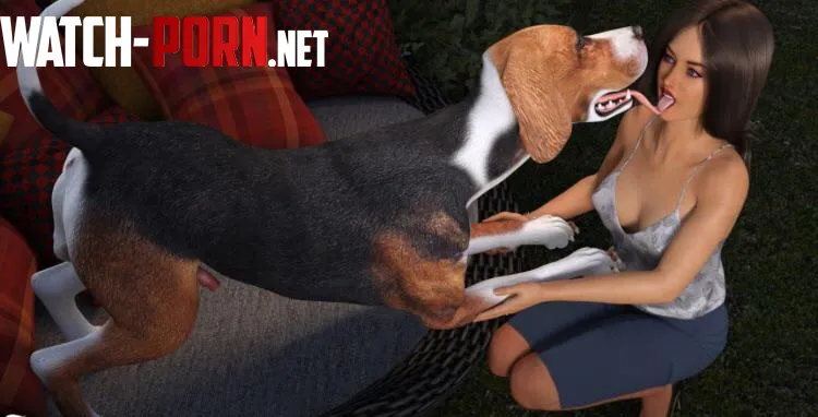 “French kissing the doggo after a long day at work to get him in the knotty mood.. [Joker]” by Ellchi01