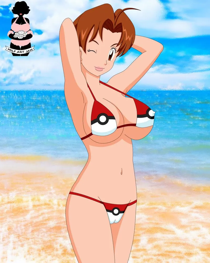 Thumbnail Delia Ketchum: The Seductive AnimeMILF by lemmefukurfeet in AnimeMILFS