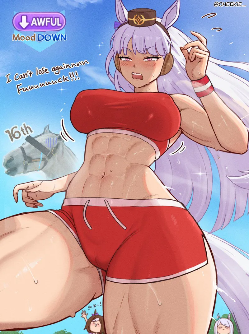 Thumbnail Training With Goldship by @Cheekie_ | fitdrawngirls
