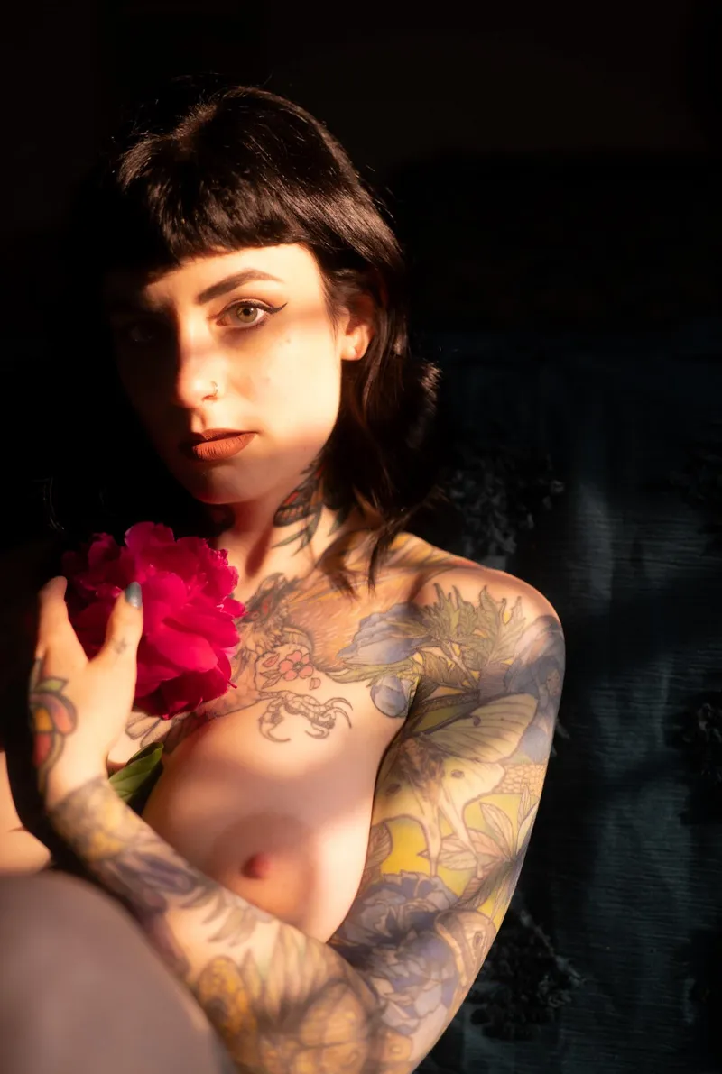 Thumbnail Blooming Sensuality Revealed by baroness_stone | classysexy