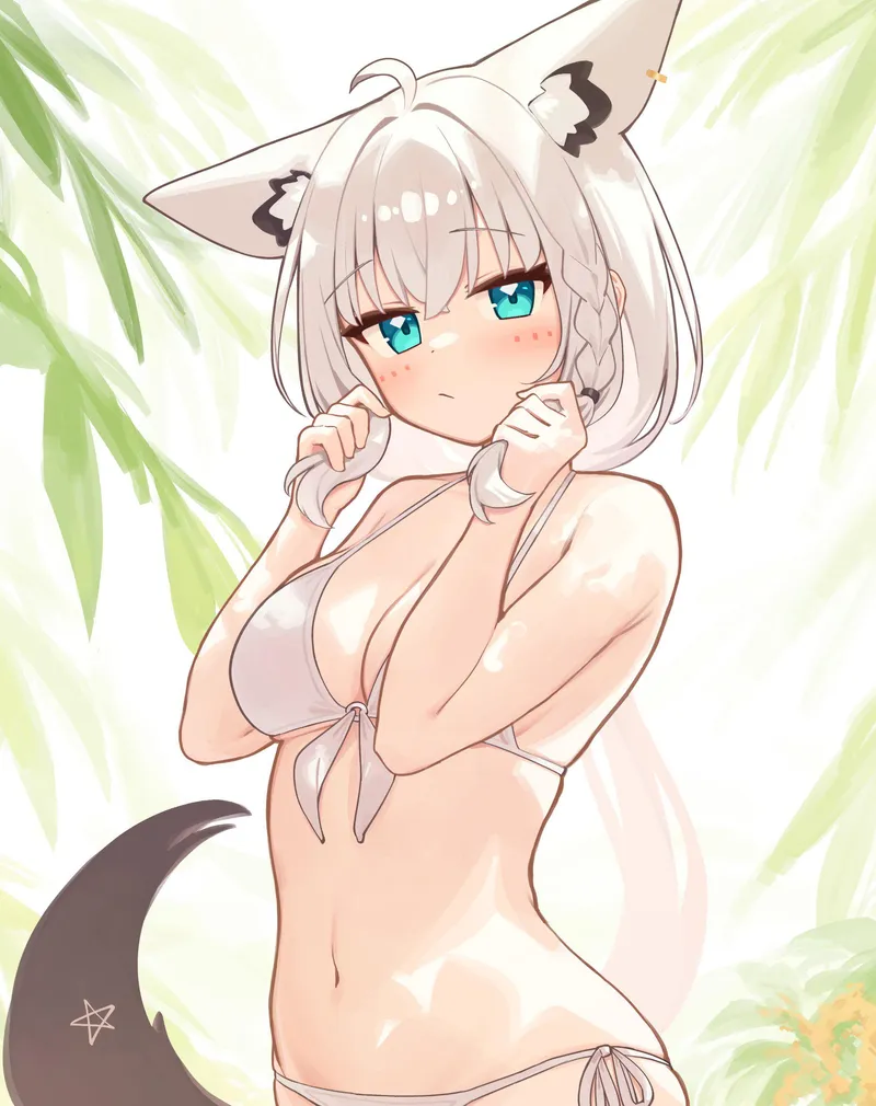 Thumbnail Swimsuit Fubuki: A Stylish Look from Hololive | pantsu