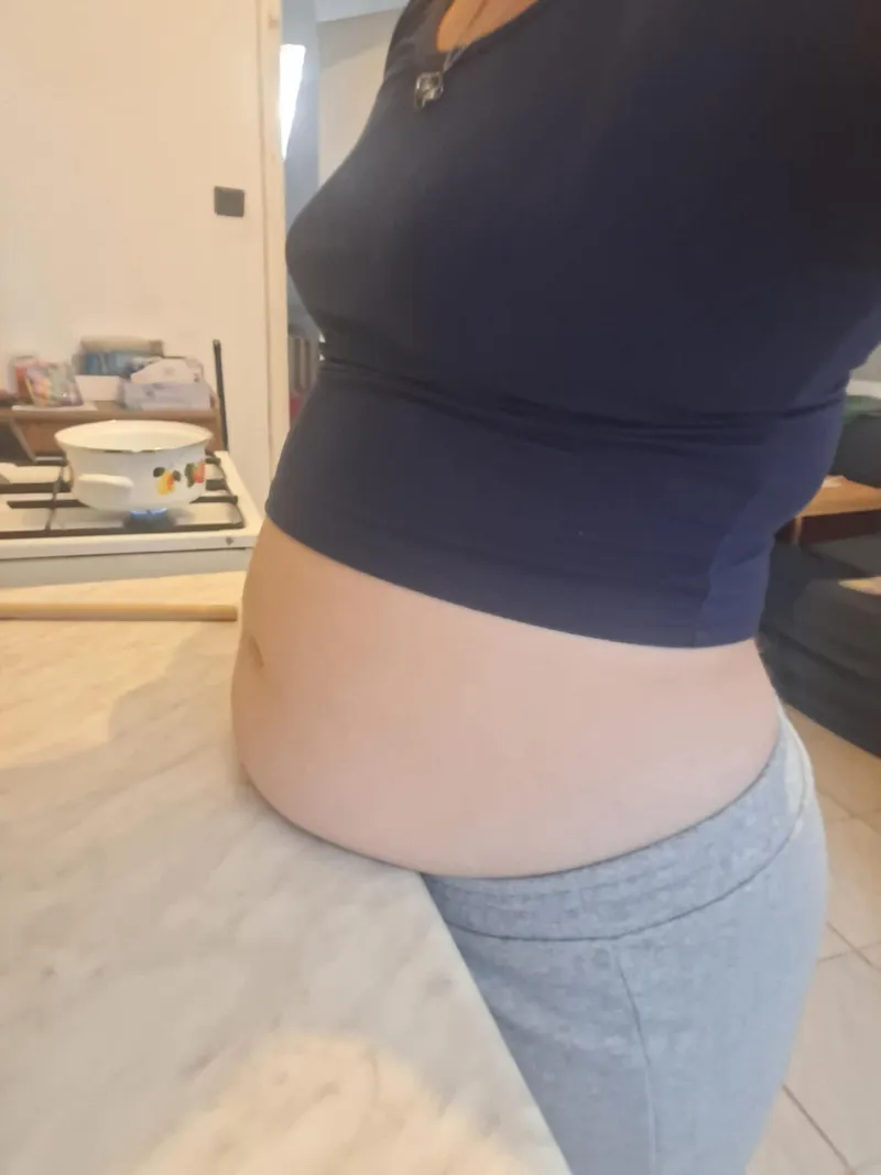 Thumbnail Achieving Milestones: Belly Placed on the Counter by ChubbyBee_real