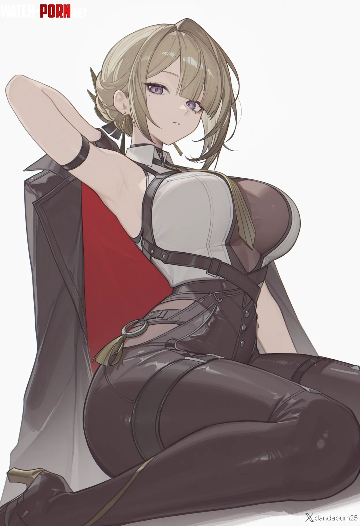 Evelyn taking off her jacket [Zenless Zone Zero] by Level-Ad5048