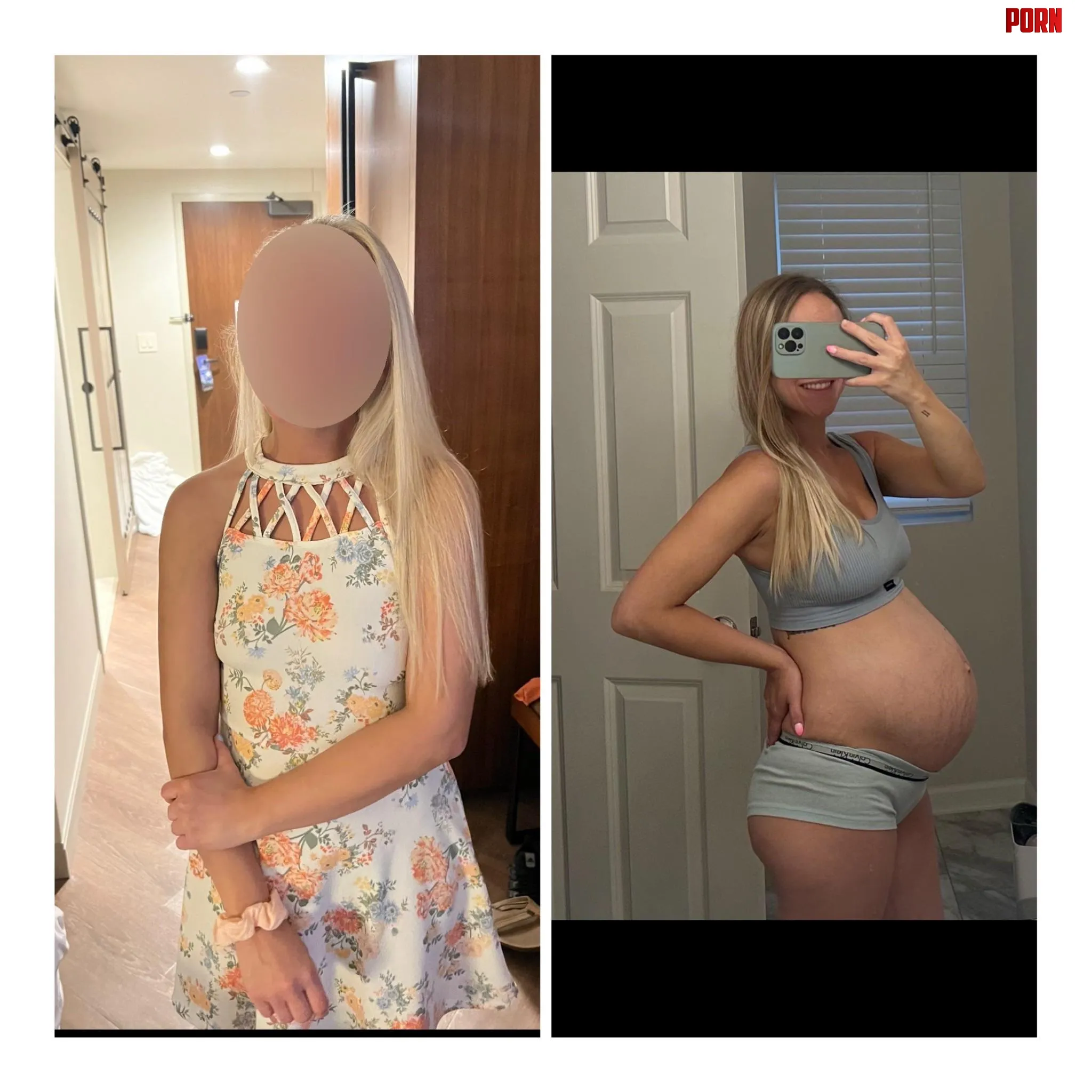 Before and After: Telling my husband to cum inside me because I want to be pregnant 🤰🏼 😏 by savannah_austin