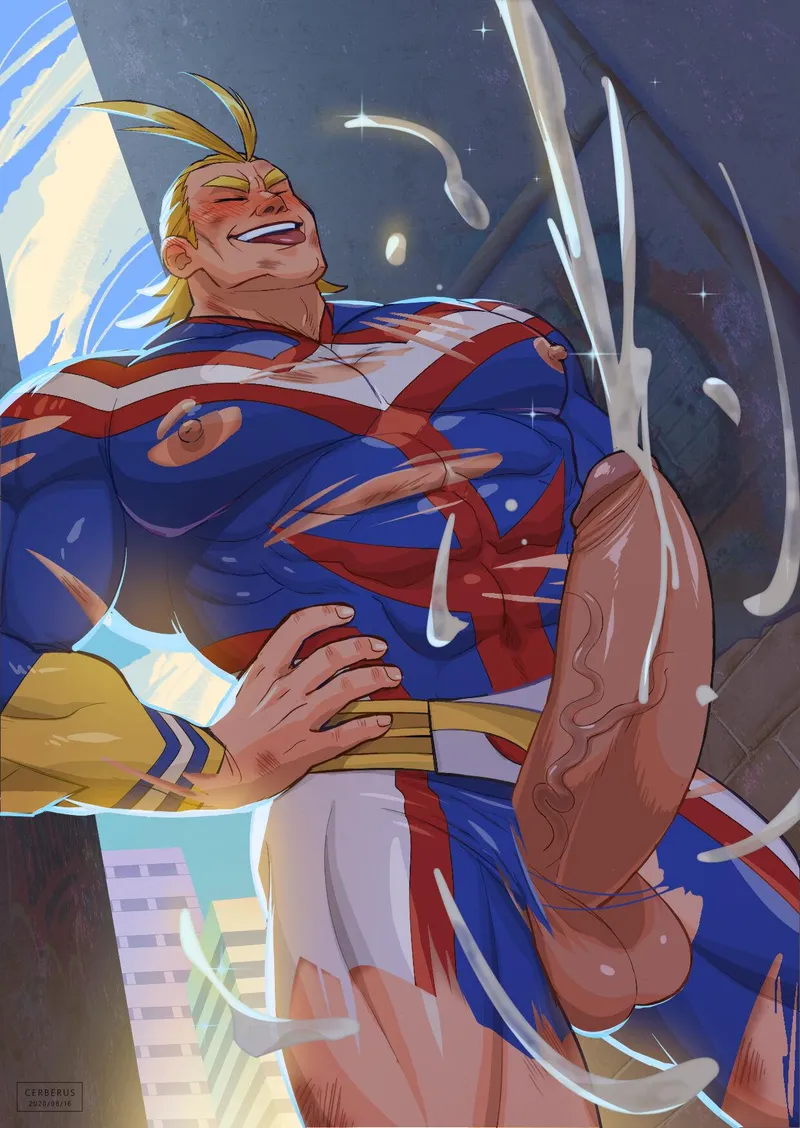Thumbnail Unveiling All Might's Essence in BokuNoEroAcademia by EternalSnow05