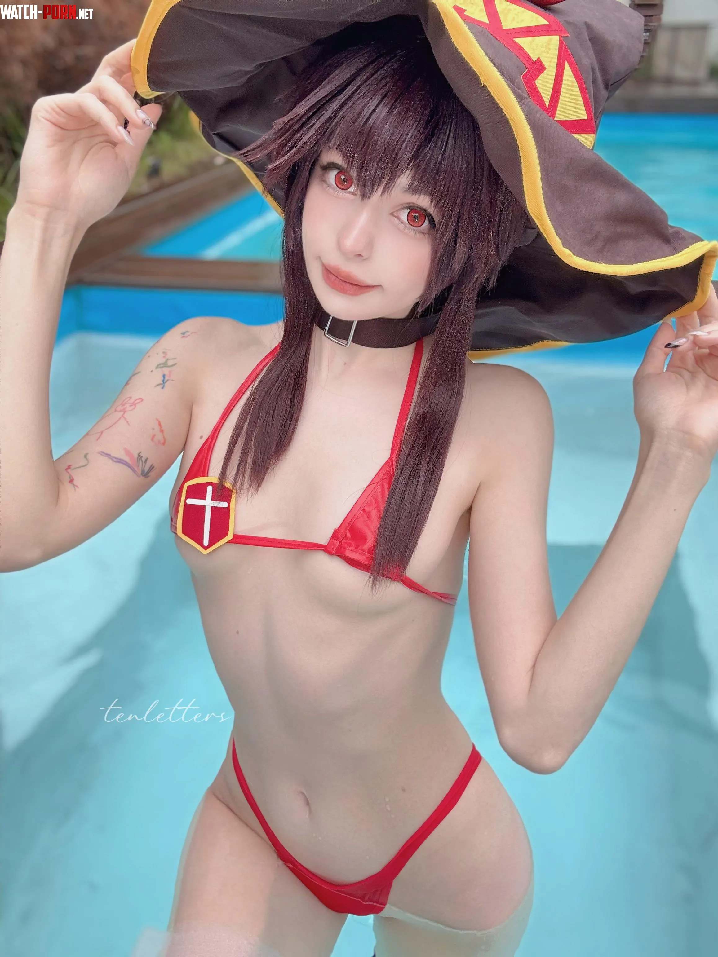 Megumin from Konosuba by tenletters by tenletter_reddit