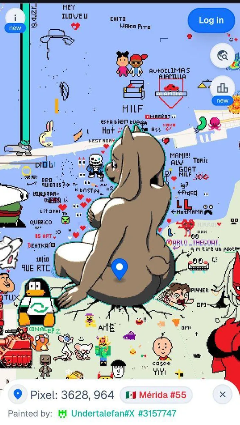 Thumbnail UnderTail Phenomenon: Exploring the Goat MILF Trend on r/place by borntoshitforcdtowip