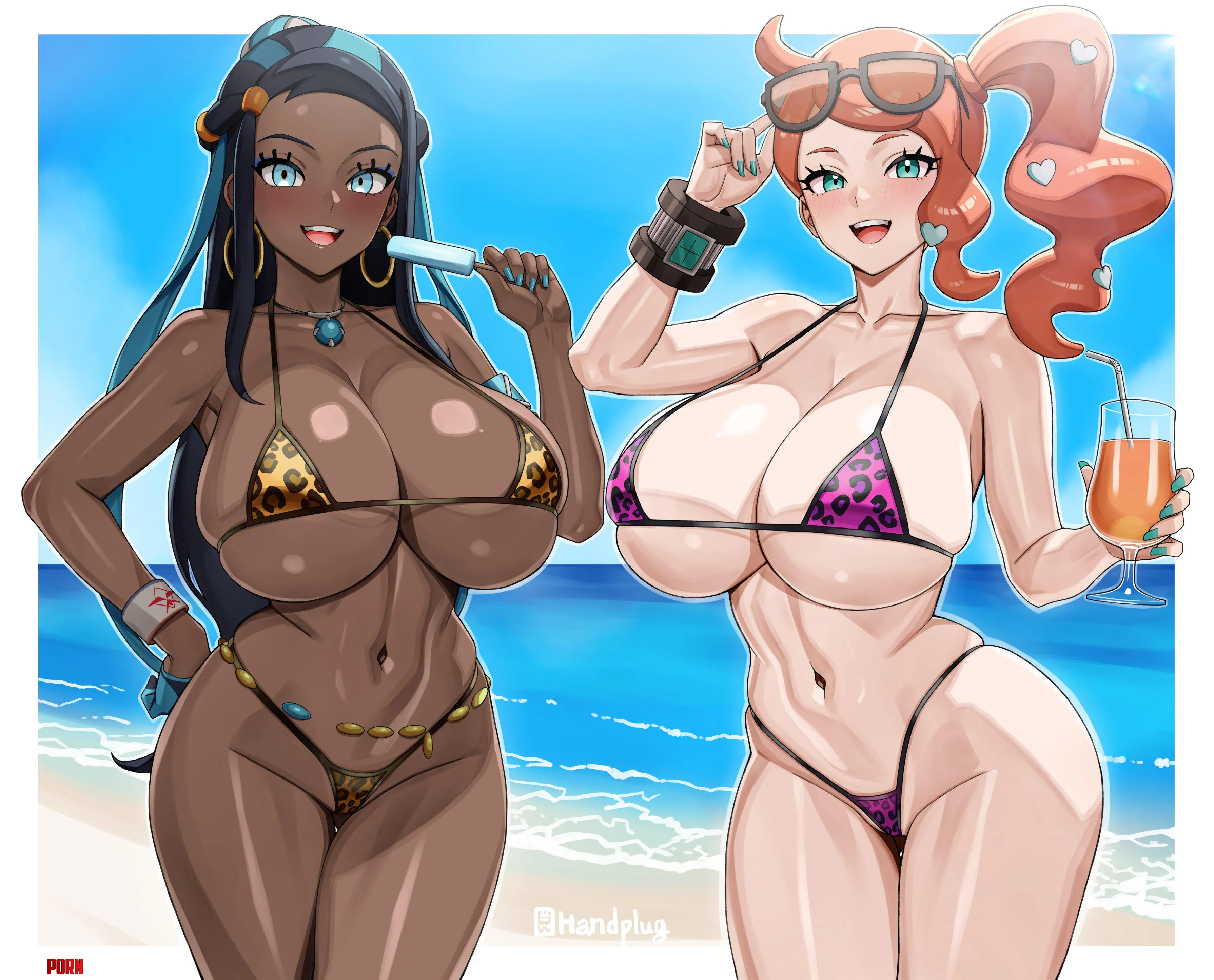 nessa & sonia (handplug) by mrtecta