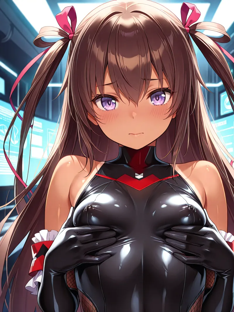 Thumbnail Yotsuba Nakano in a Shy & Sexy Bunny Suit by Csxc | animebodysuits Category