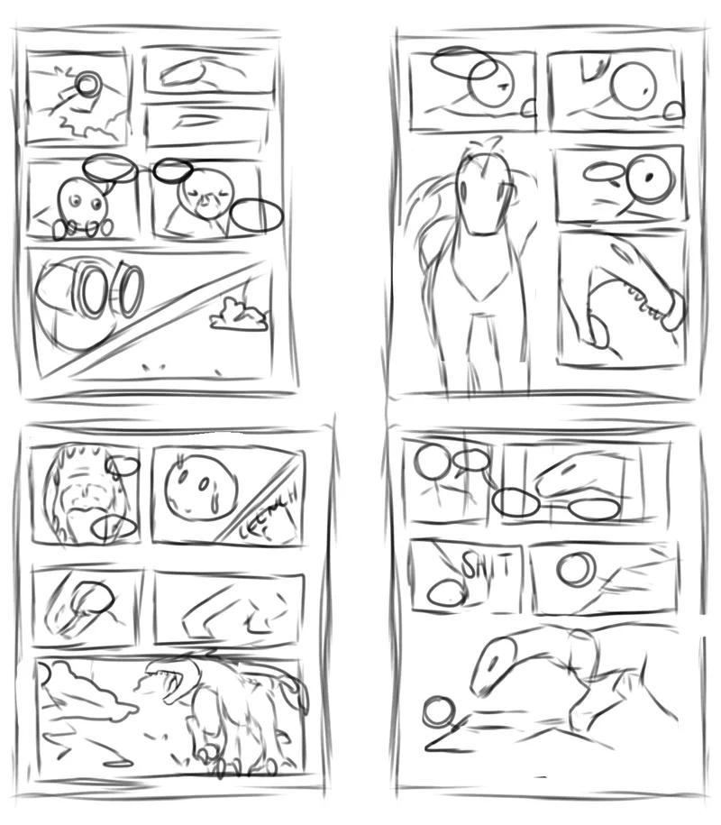 Thumbnail Sneak Peek: 'WIP of the Short Vore Comic in Progress' by Southern-Pie-3899