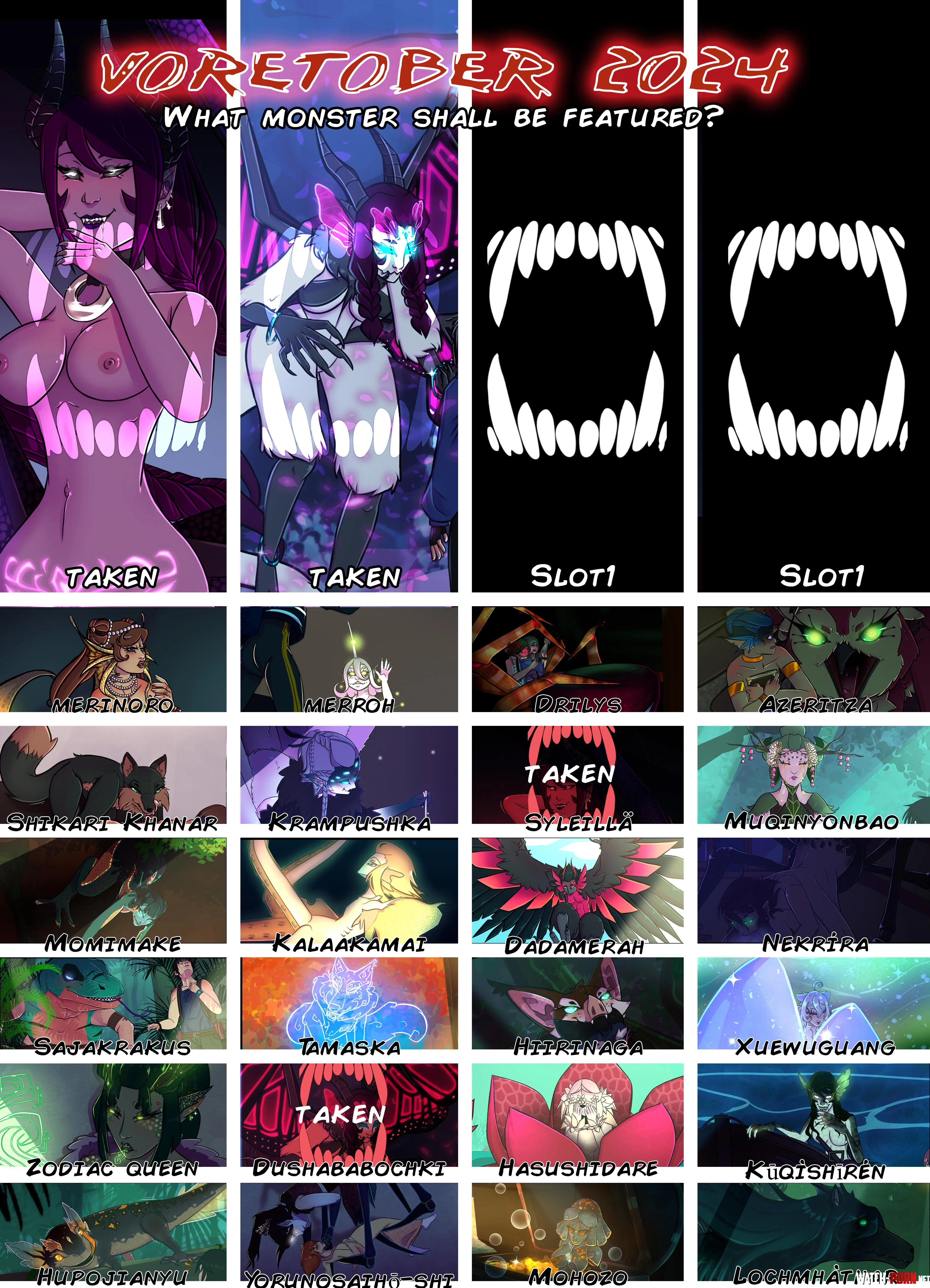 {image}voretober 2024 slot [monster girl][beast][same size][smaller size][free] by MousyLou91