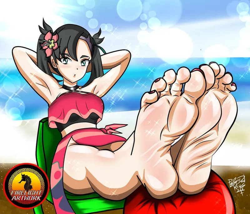Thumbnail Marnie Pokemon Masters Firelight Art Rule34feet by Ok_Expert3991