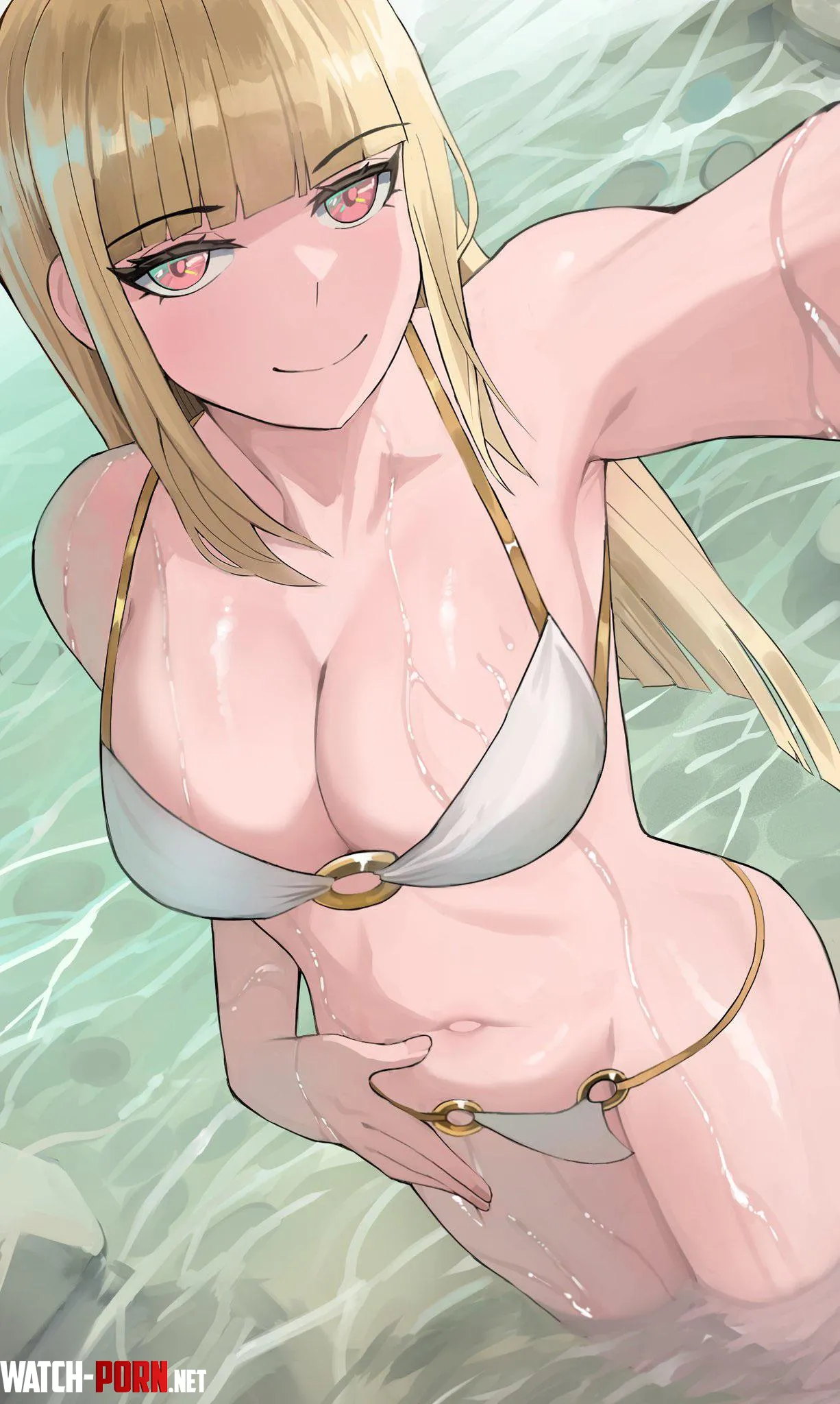 Beach Selfie [Original] by A_MASSIVE_PERVERT