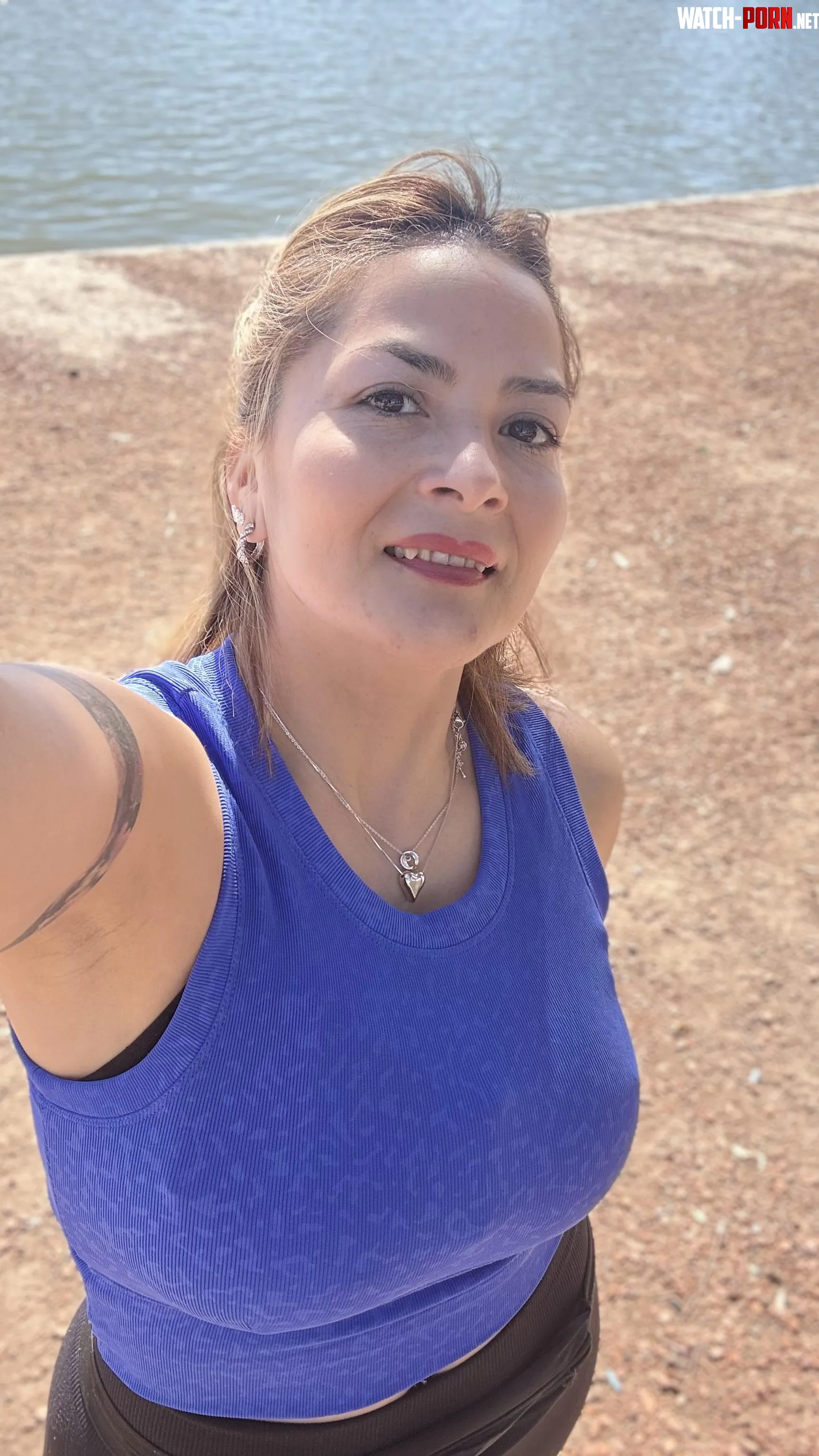 Blue top for my training day by Rossbomm