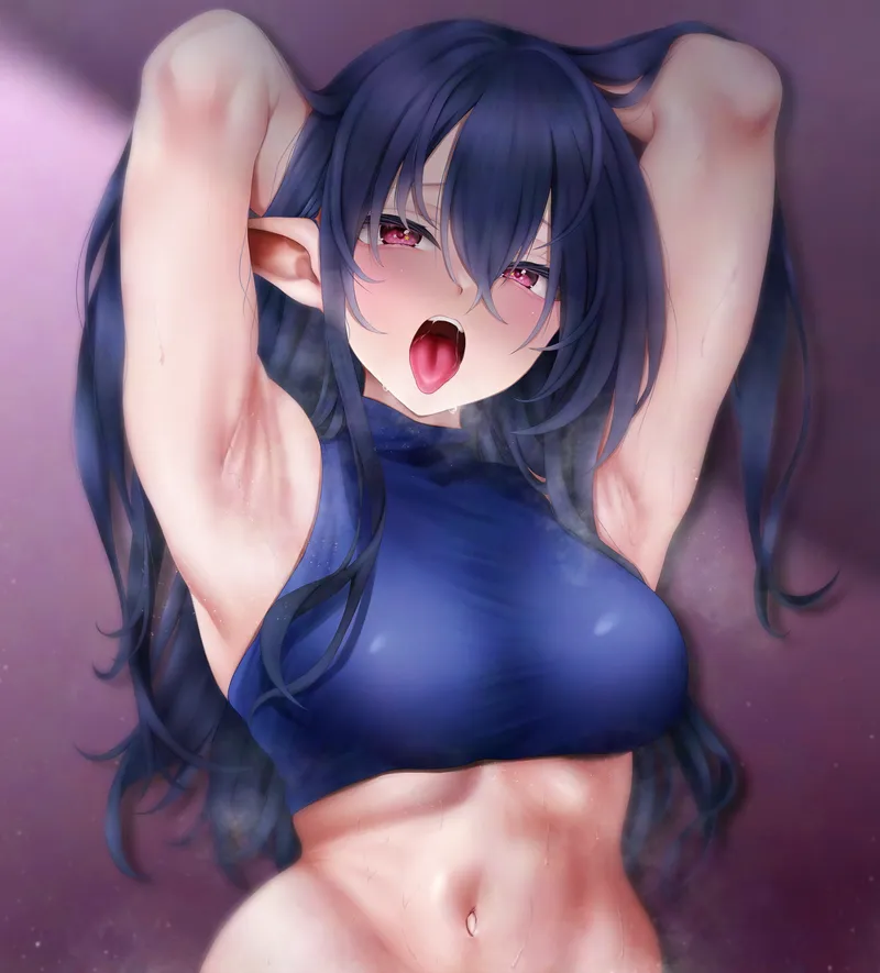 Thumbnail Dive into Steamy Megumu's World of Anime Armpits by Ridepad