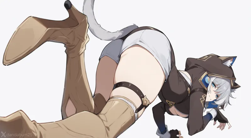 Thumbnail Level-Ad5048 Explores Cipher's Thigh in 'Honkai: Star Rail'