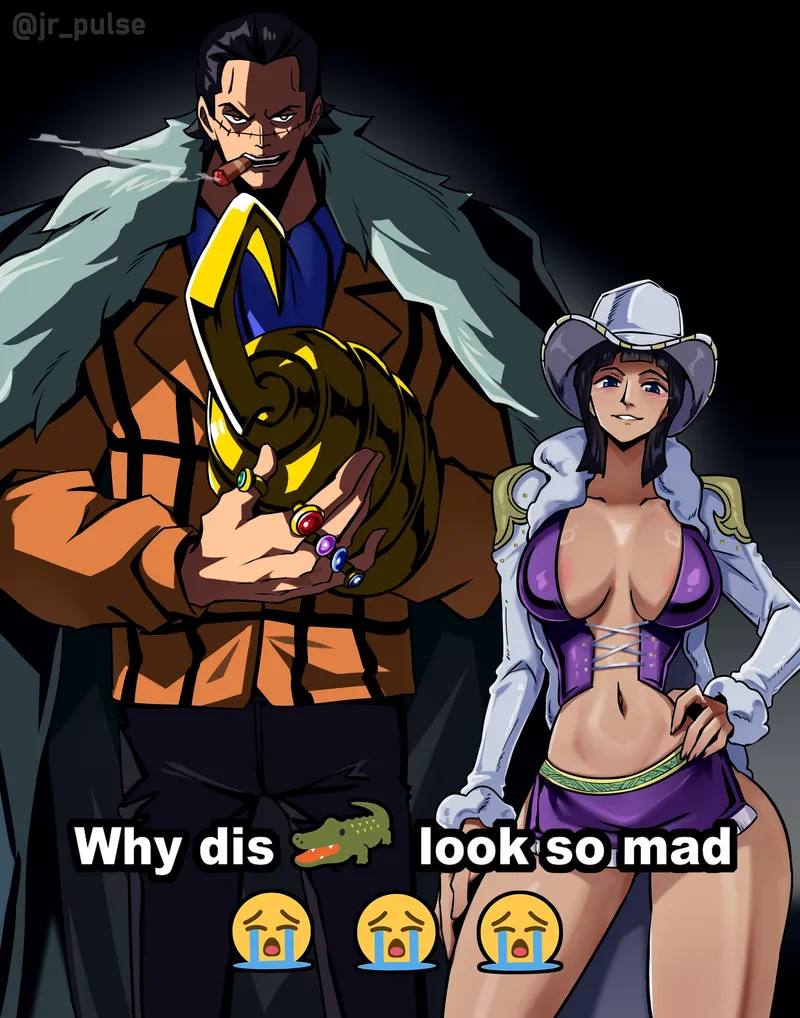 Thumbnail Fascinating Crossover: Mr 0 x Miss All Sunday from One Piece by No_Stay_7237