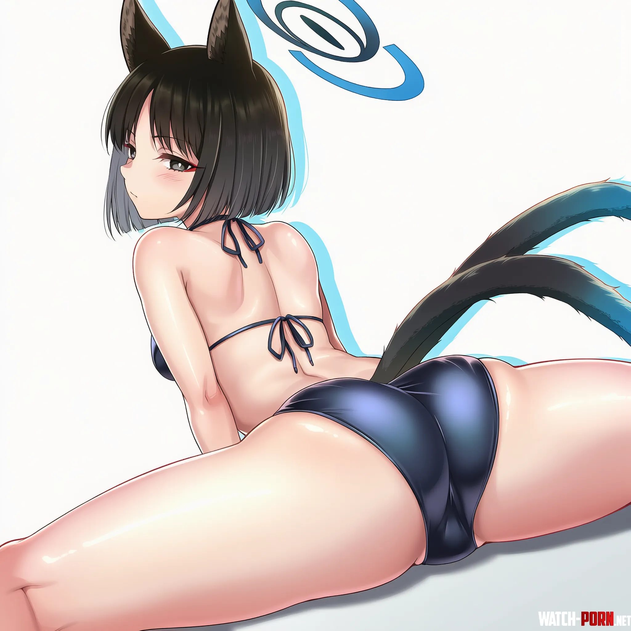 Kikyou From Behind [Blue Archive] by A_MASSIVE_PERVERT