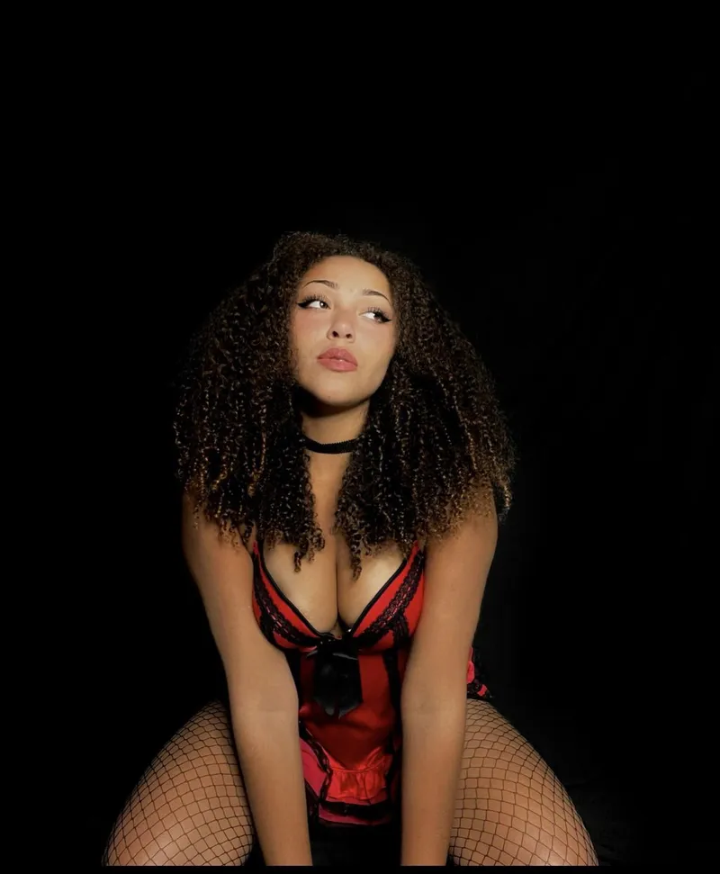 Thumbnail Unveiling Elegance: Red Lingerie Showcase by TLNAXO