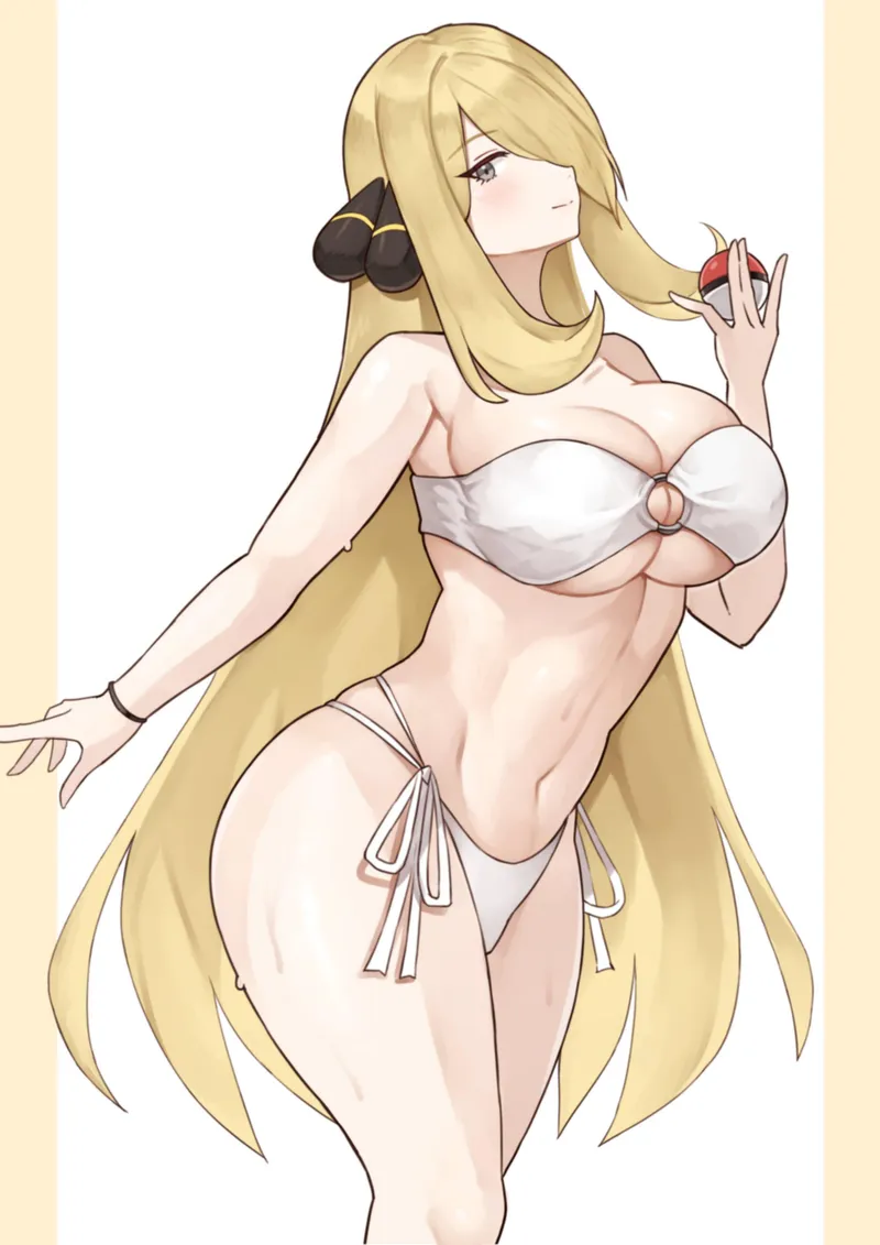 Thumbnail Bikini Cynthia: Dive into Pokémon Fashion | A_MASSIVE_PERVERT