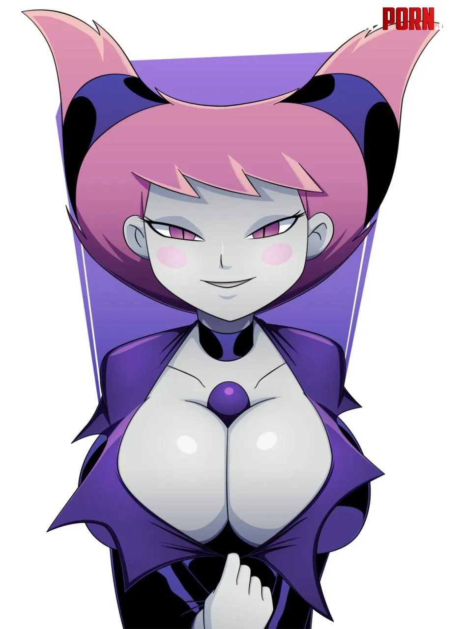 Jinx with a small ball on her big boobs (RavenRavenRaven) by ThighsBefore-Guys