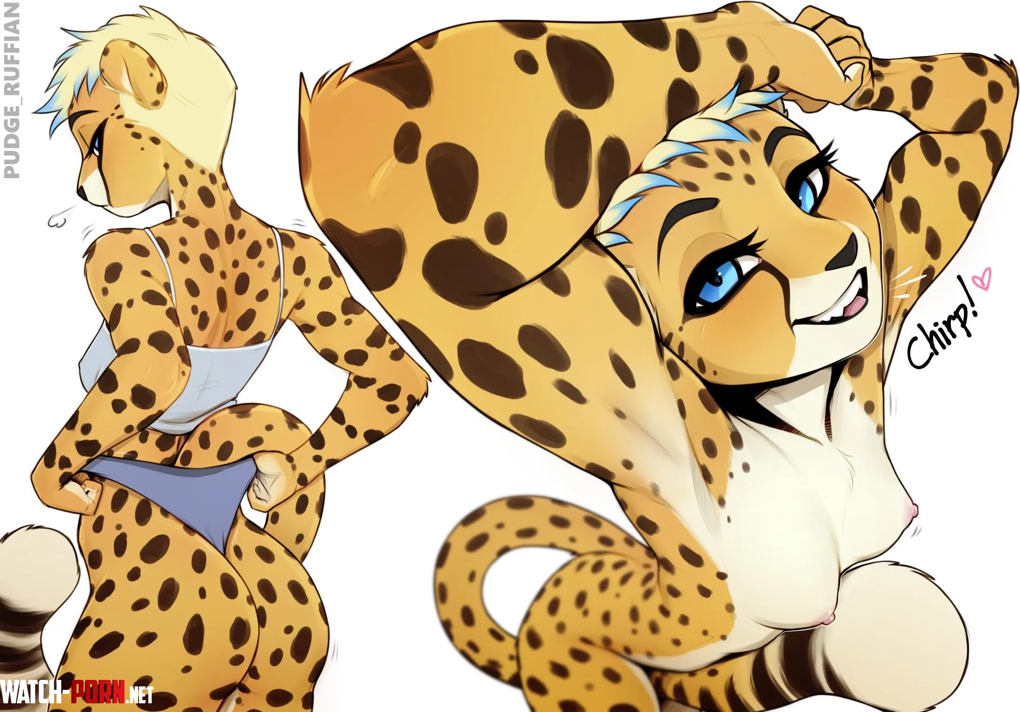 Ready for tomboy cheetah snuggles [F] (PudgeRuffian) by A_MASSIVE_PERVERT