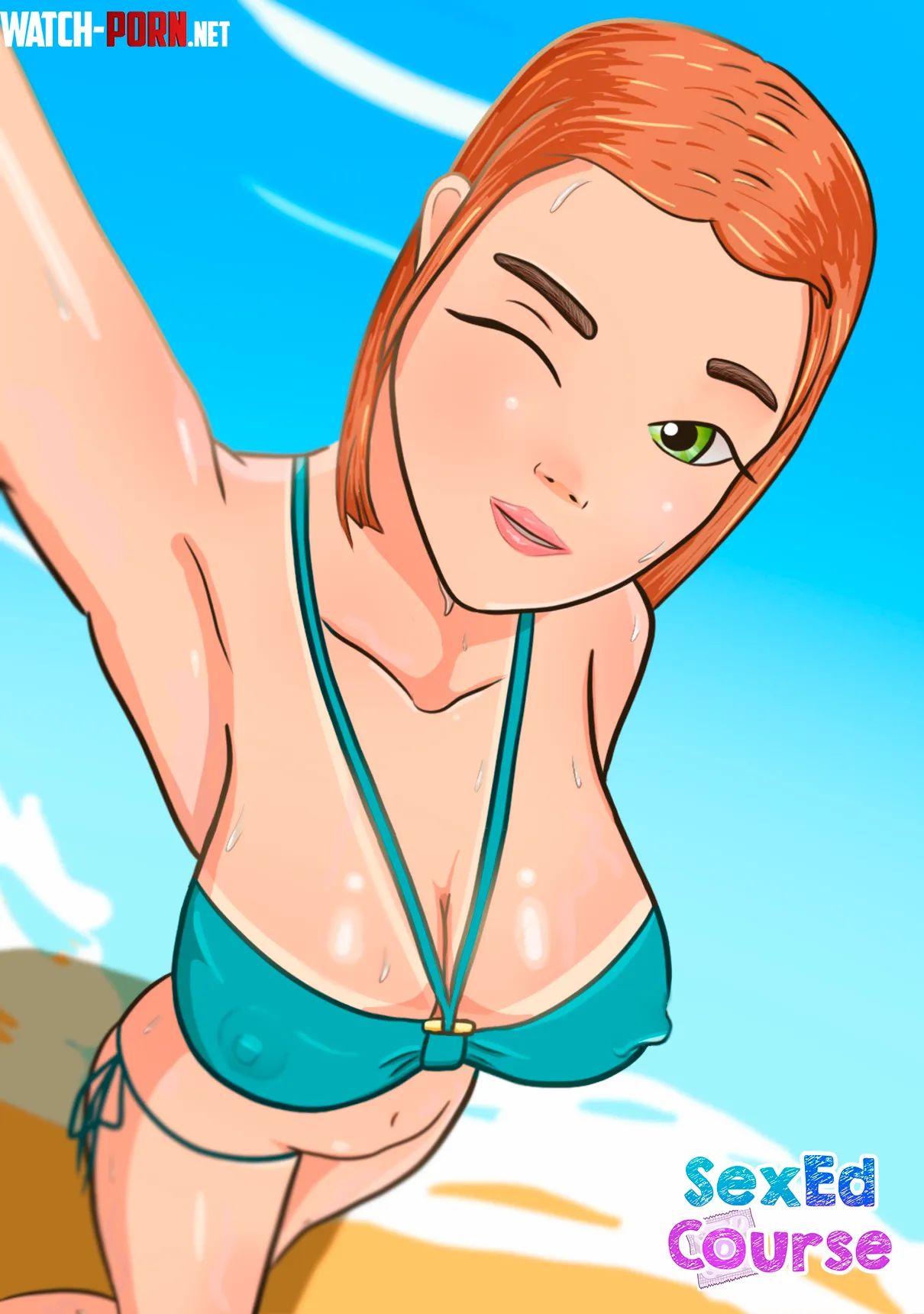 Ms. Ryder's vacation selfie[SexEd Course](AlmondRaf) by almond_raf