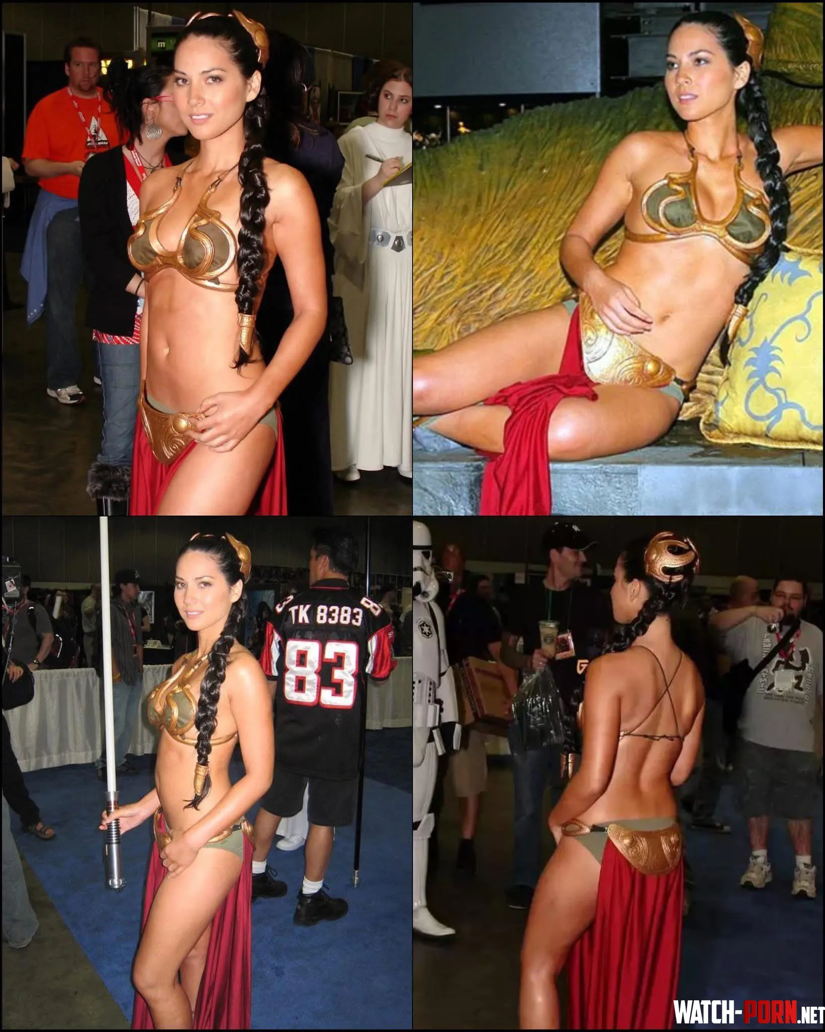 Olivia Munn as Princess Leia by Better_Armadillo1534