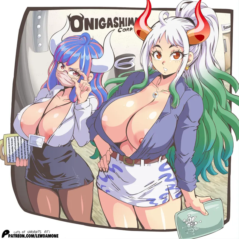 Thumbnail Ulti and Yamato's Business Meeting: One Piece Fantasy by MillionHypotheses | dekaihentai