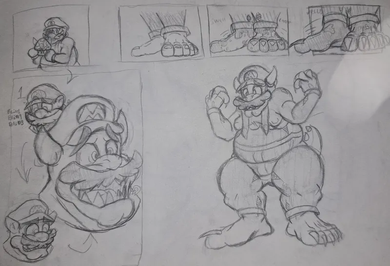 Thumbnail Watch Artist zanyboi2's Creative Evolution from Sketch to Finished Masterpiece