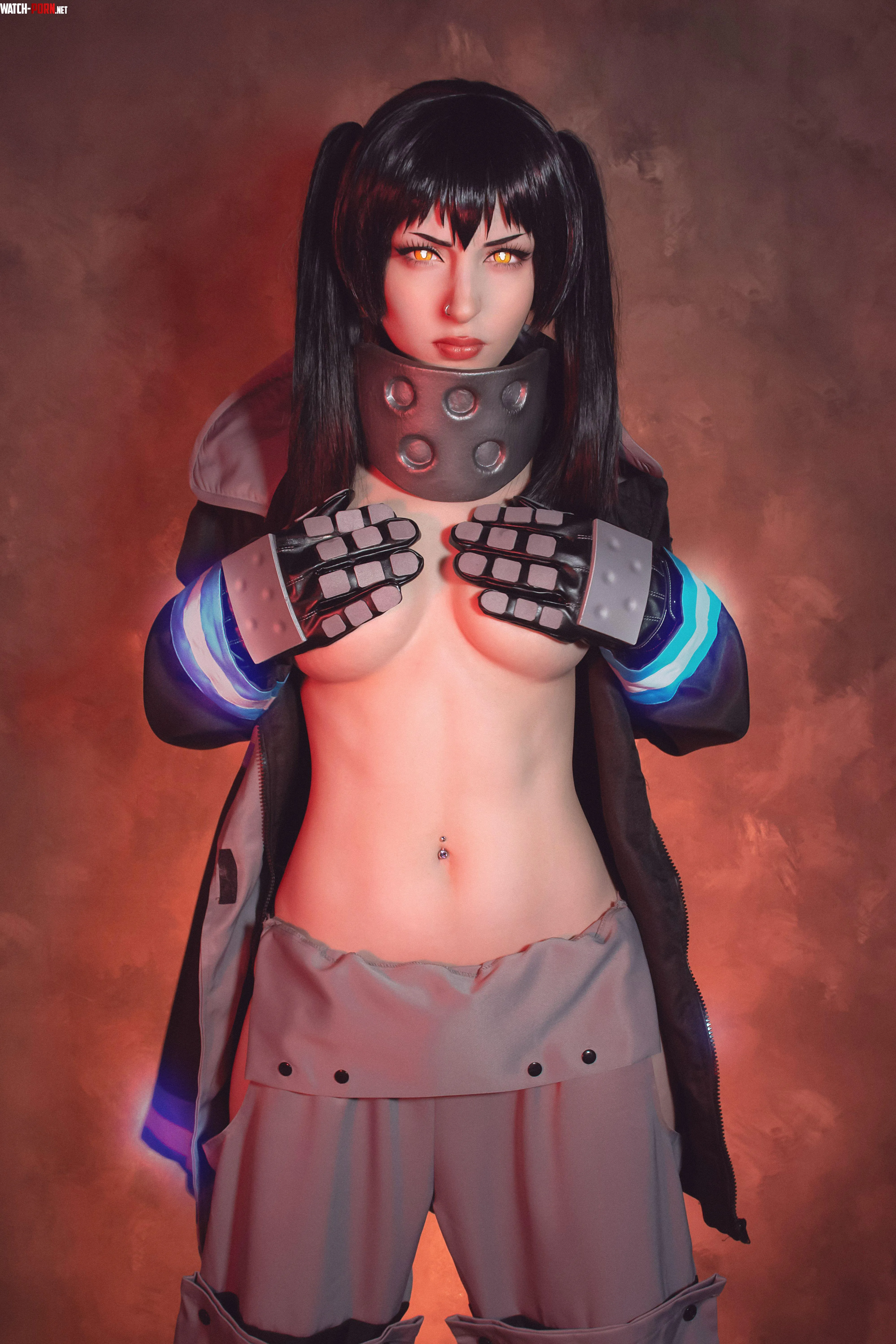 Tamaki Kotatsu [Fire Force] by Shirokitsune by kuropuppi