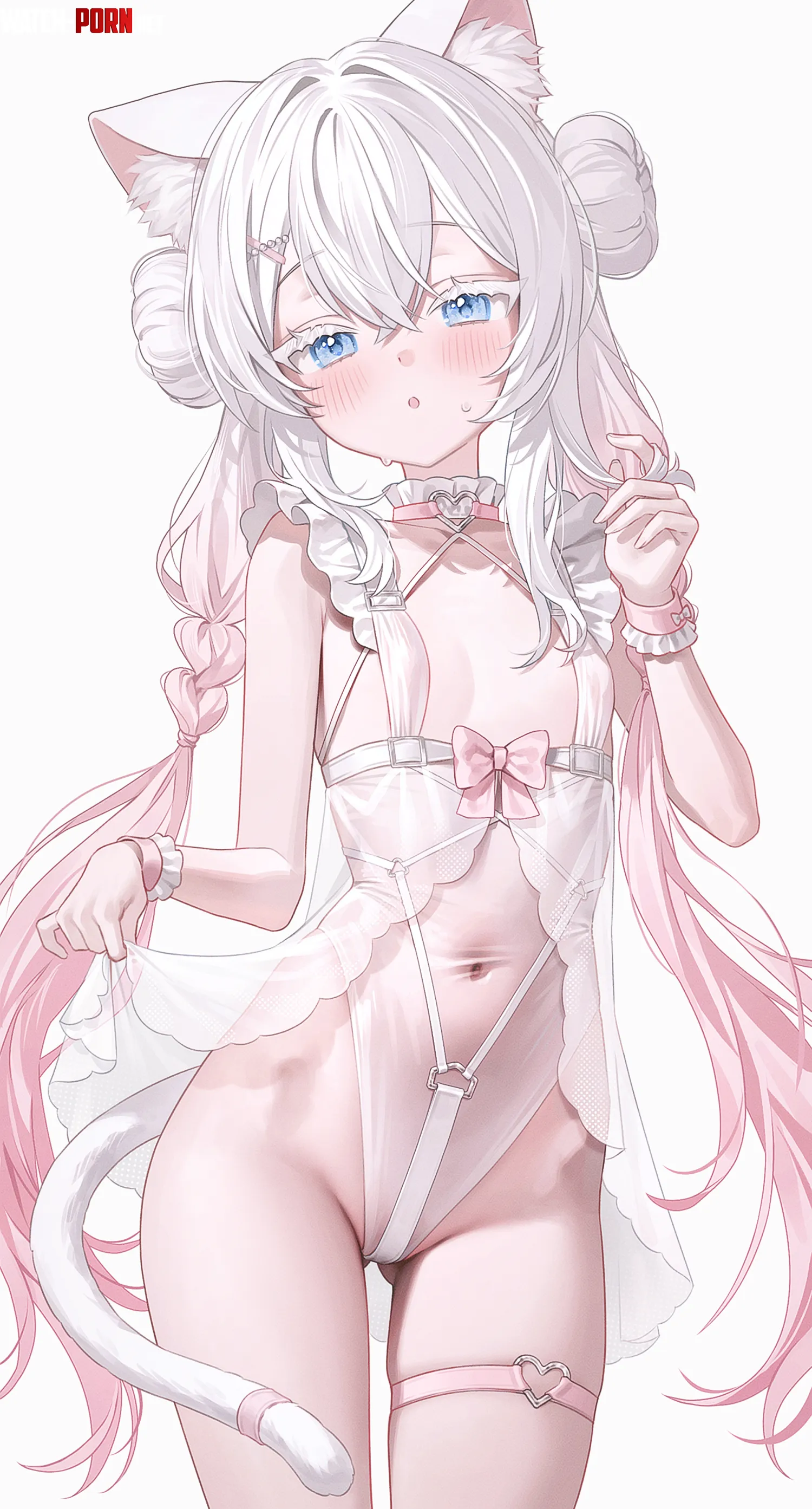Flat cat in lingerie (by FymriE) by Arcaeca2