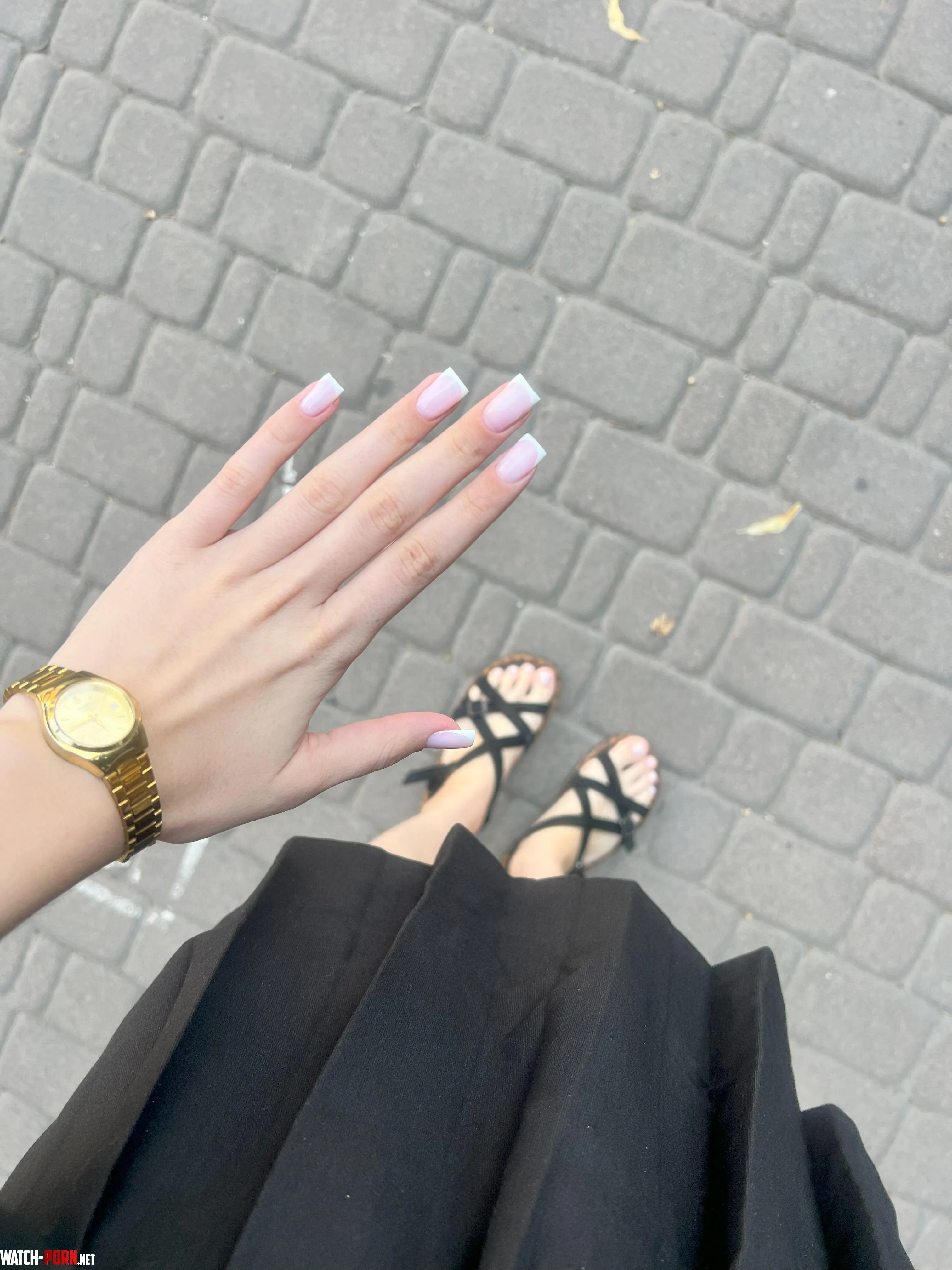 Freshly done nails for scratching your back by WhiskerWilloww
