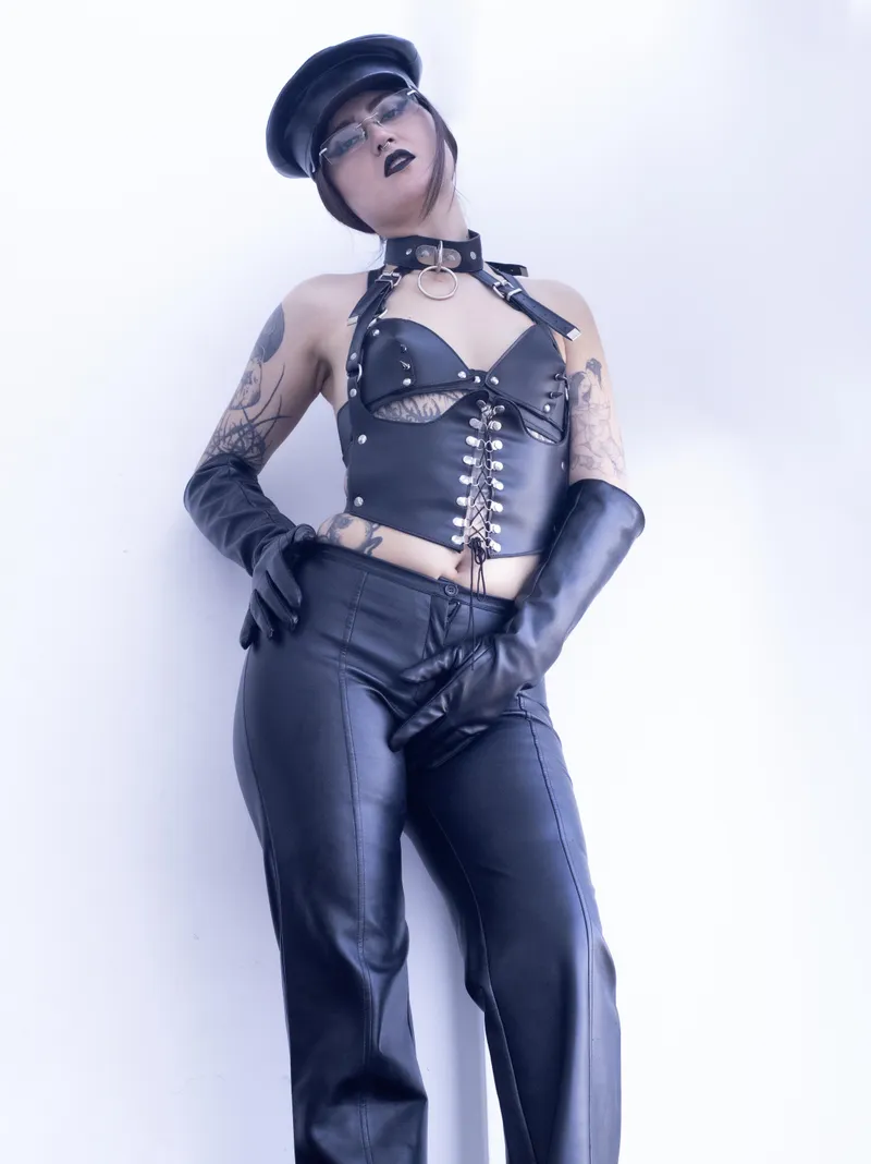 Thumbnail The Allure of My Leather by Mantubela in LadiesInLeather Category
