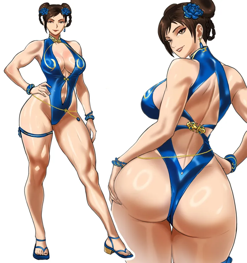 Thumbnail Chun-Li's Seductive Charm Exposed - swimsuithentai