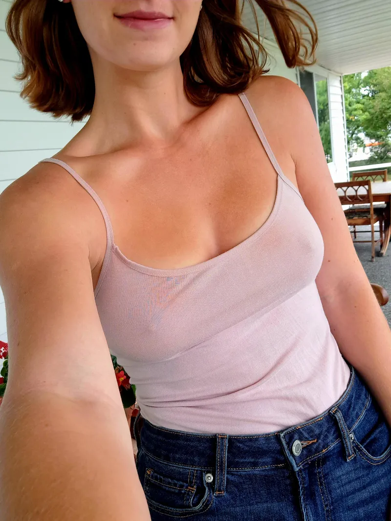 Thumbnail Chilling Breeze Alert: Staying Braless for Comfort | Lana-Next-Door