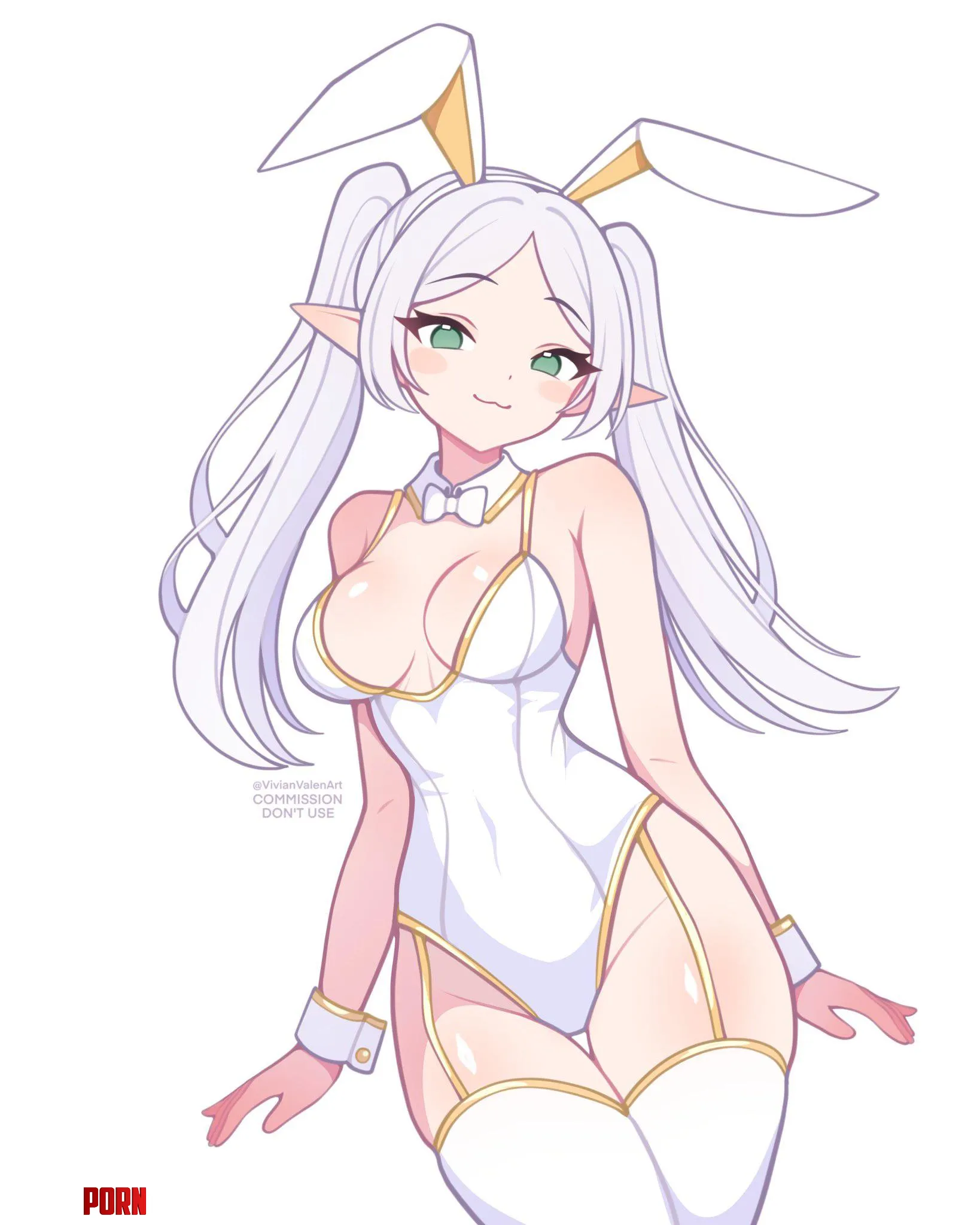 Bunny Frieren by CuriousWanderer567