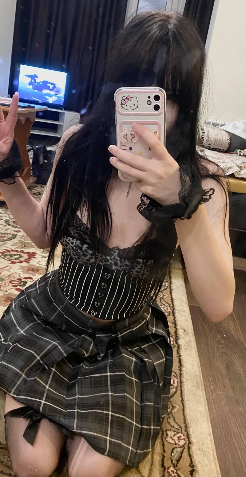 Thumbnail Skirt Secrets: Hiding Behind Bangs and Style by miawmiawcatlover | SceneGirls