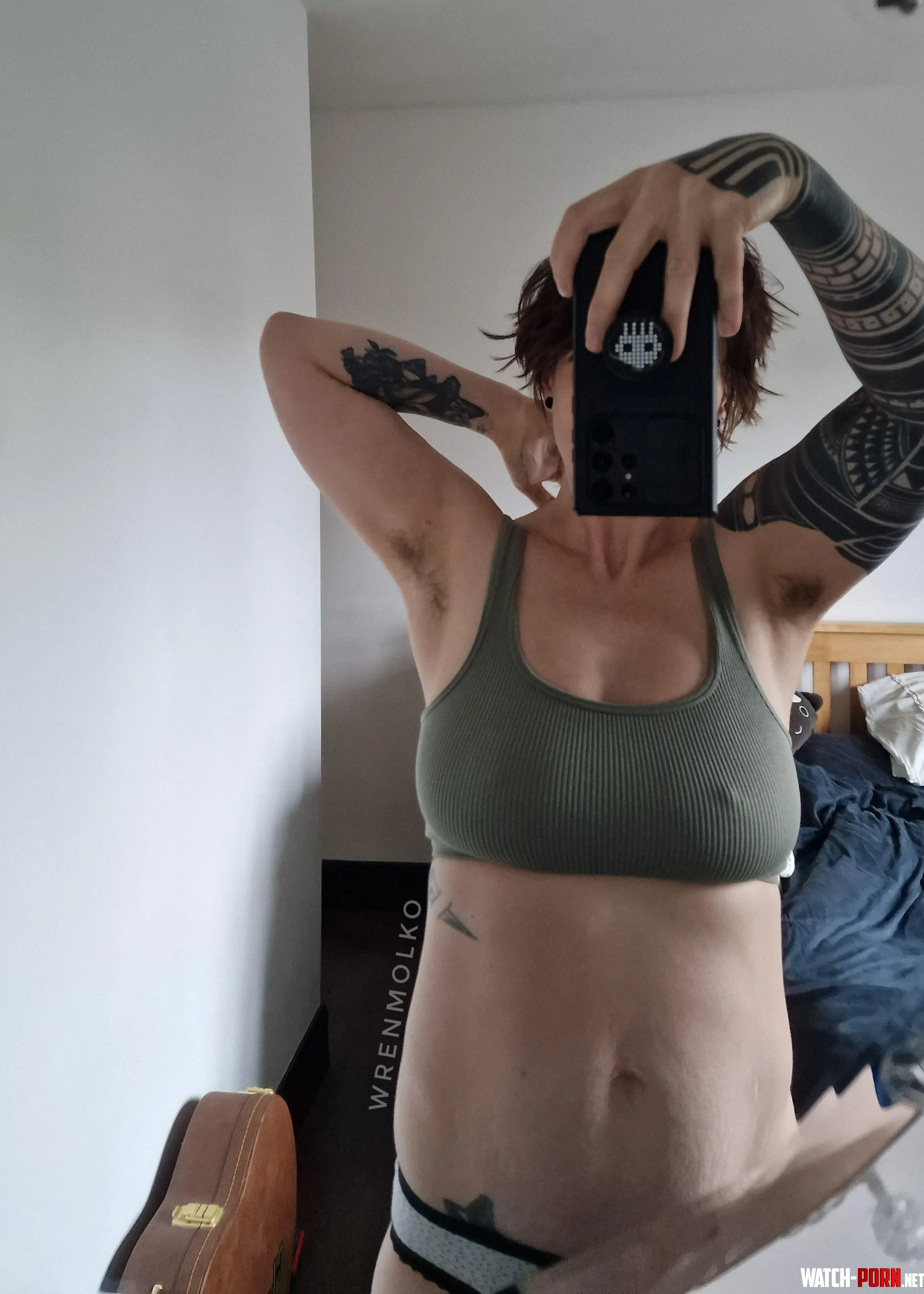 Hairy pits on a mom bod by mistermissus86